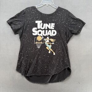 Space Jam T-Shirt Junior / Teen 3XL 21 Black Basketball Lola Bunny‎ Tune Squad